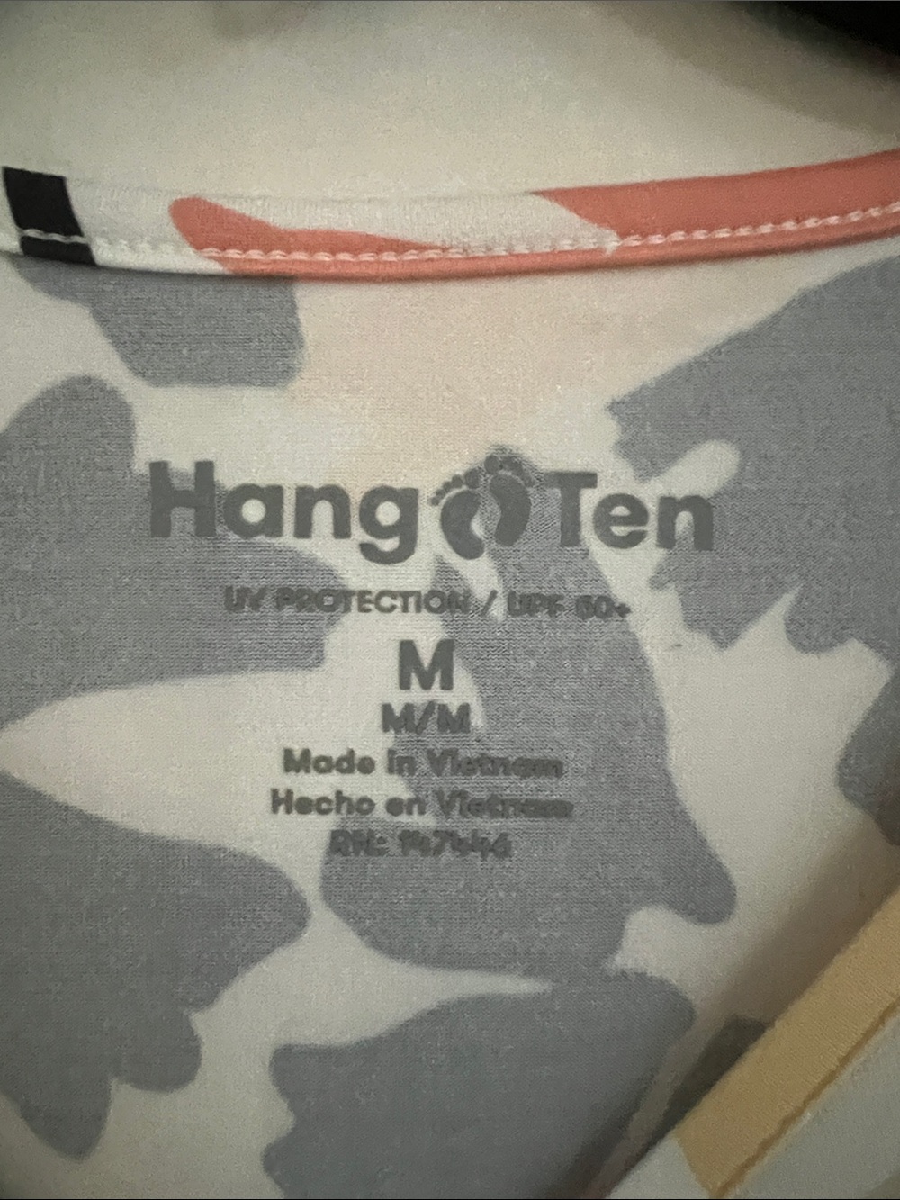 Hang Ten Floral Long Sleeve Tee - Mint, Coral, Yellow & Black - Picture 2 of 5